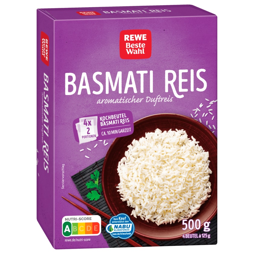 REWE Beste Wahl Basmati Reis 500g